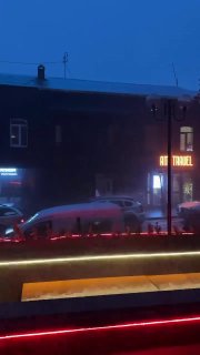 Сильный ливень обрушился на Гюмри: видео Гагика Суреняна
